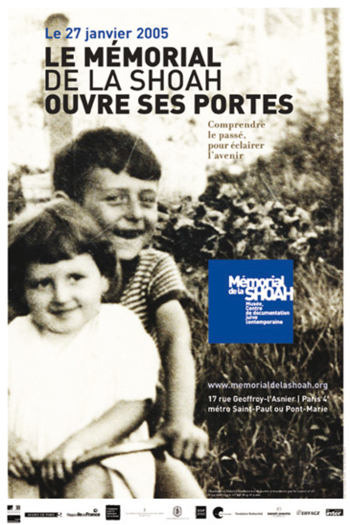 Affiche Shoah – Mémorial de la Shoah