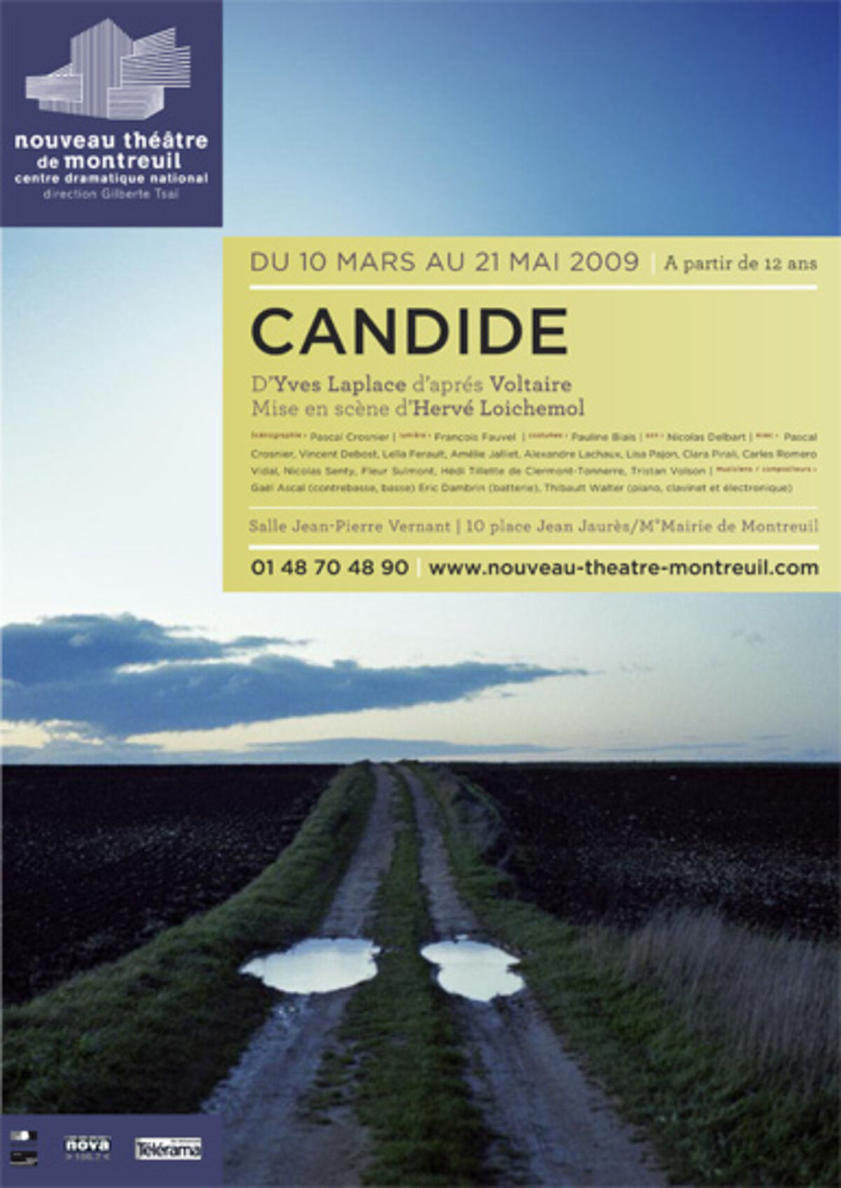 Affiche 2 – Théâtre de Montreuil