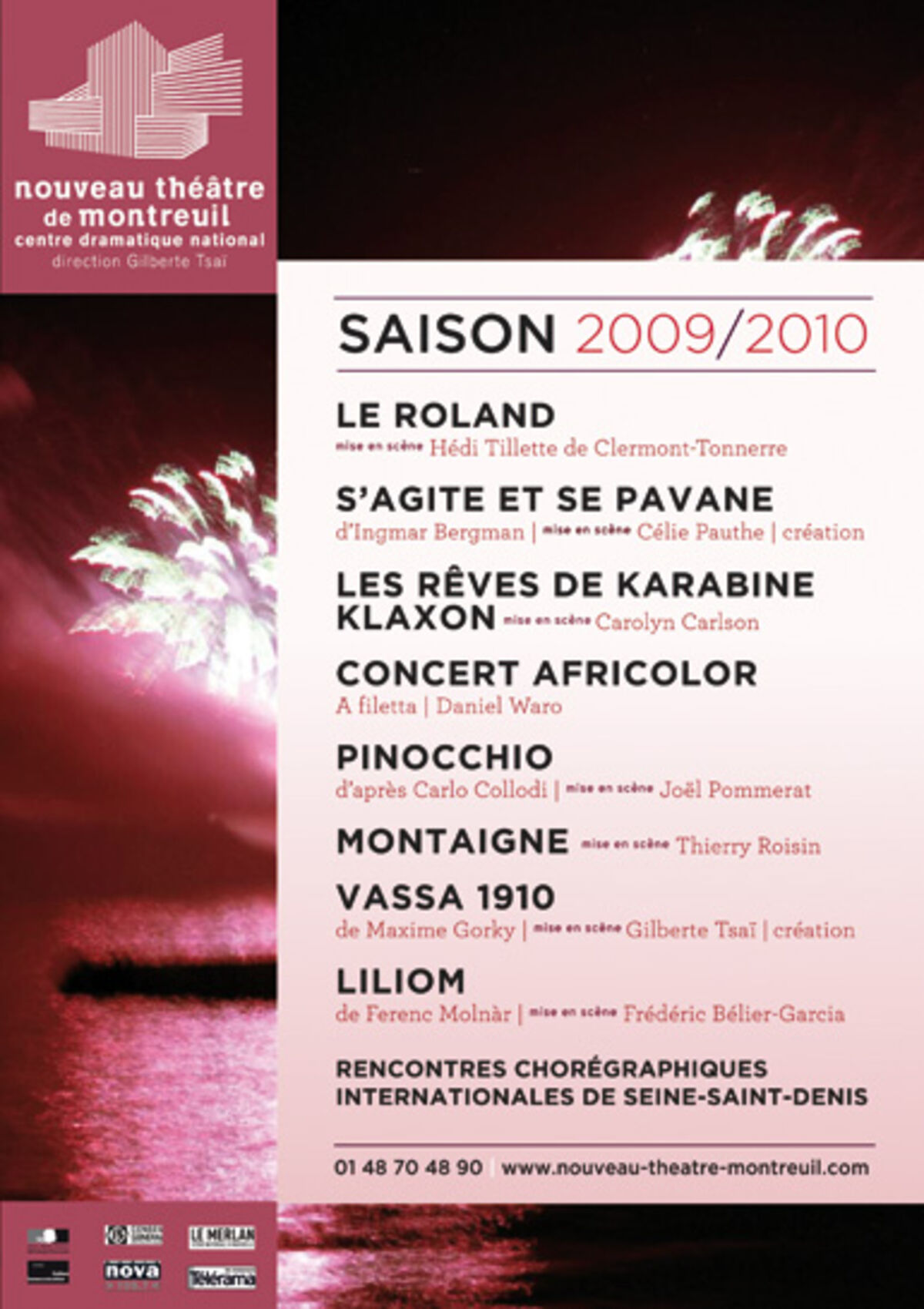 Affiche 1 – Théâtre de Montreuil